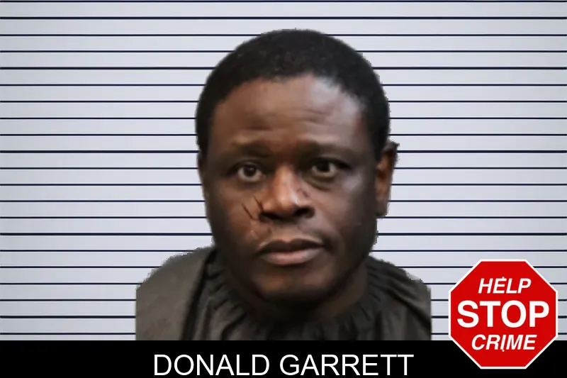 Donald Garrett mugshot