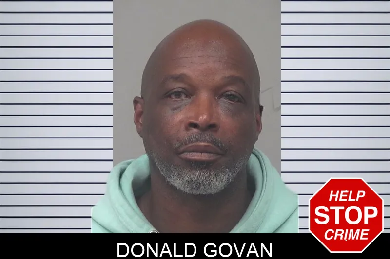 Donald Govan mugshot