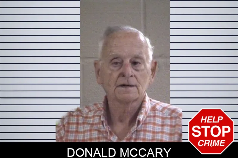 Donald McCary mugshot