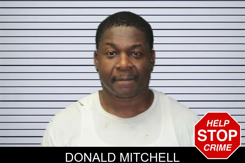 Donald Mitchell mugshot