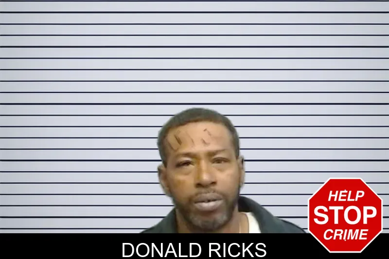 Donald Ricks mugshot