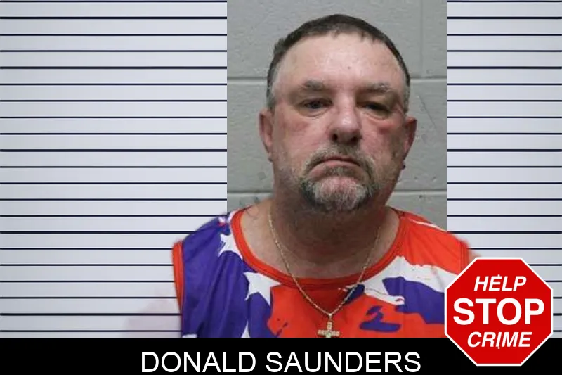 Donald Saunders mugshot