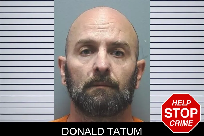 Donald Tatum mugshot