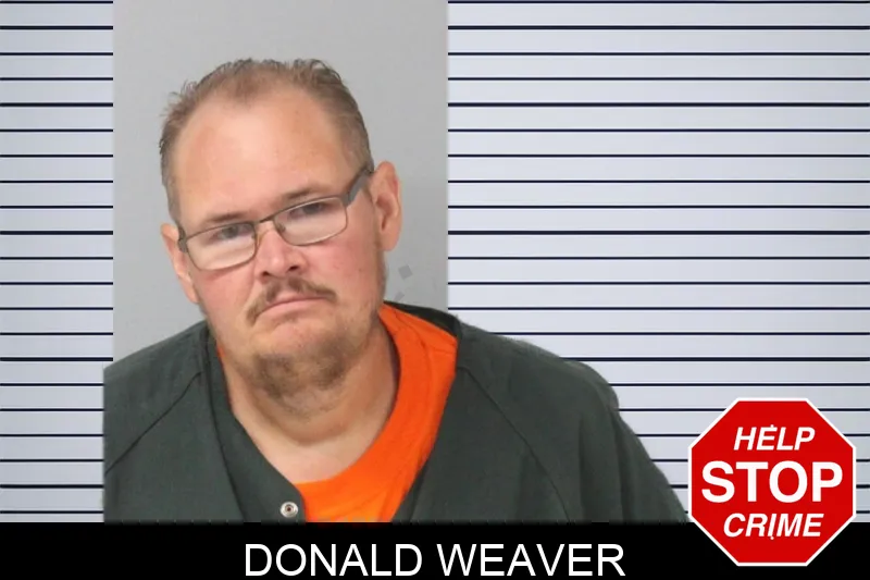 Donald Weaver mugshot