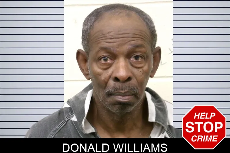 Donald Williams mugshot