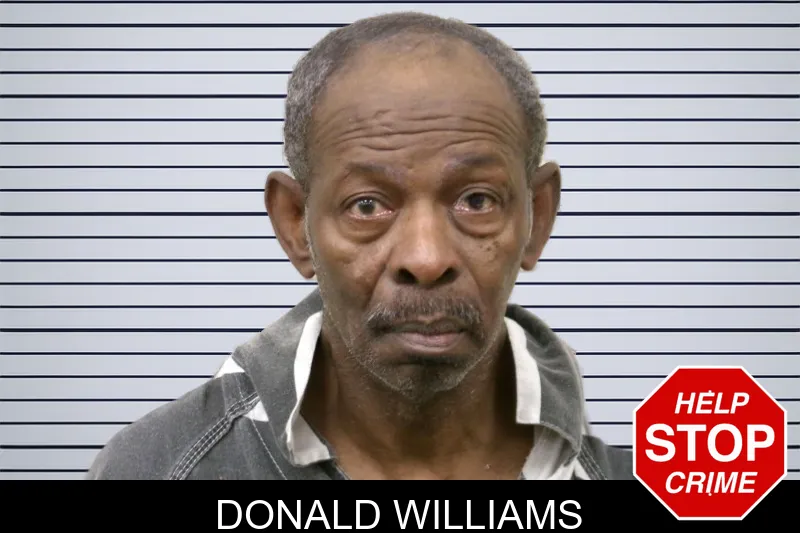 Donald Williams mugshot