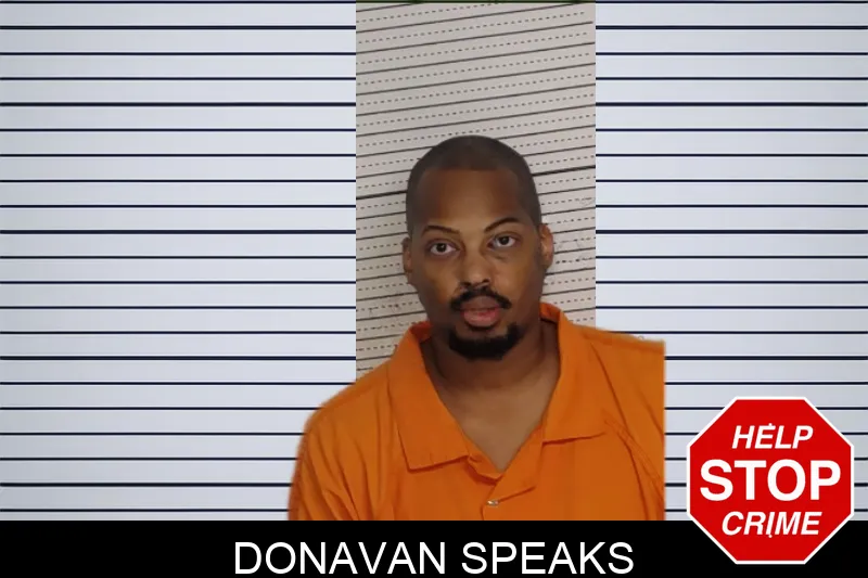 Donavan Speaks mugshot