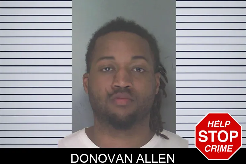 Donovan Allen mugshot