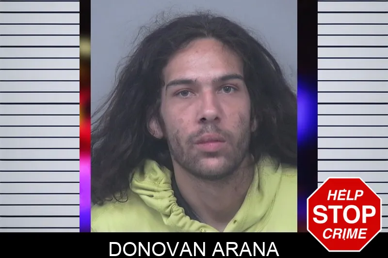 Donovan Arana mugshot