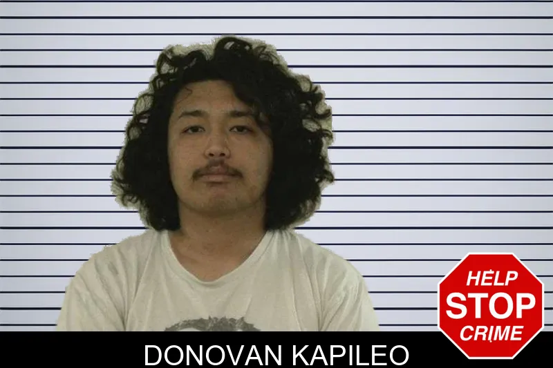 Donovan Kapileo mugshot
