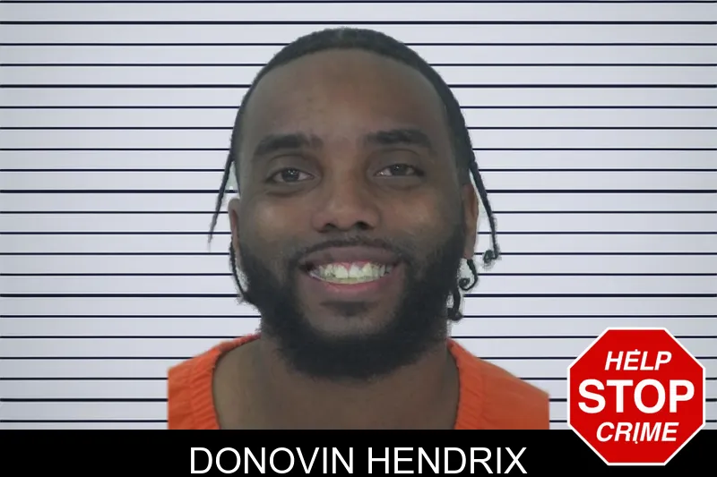 Donovin Hendrix mugshot