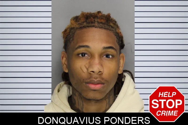 Donquavius Ponders mugshot