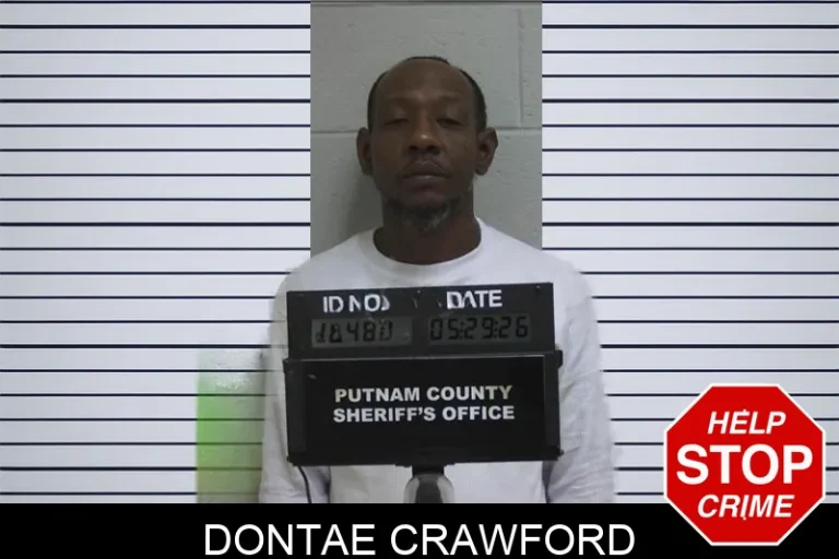 Dontae Crawford mugshot – Putnam County , Georgia Dontae Crawford