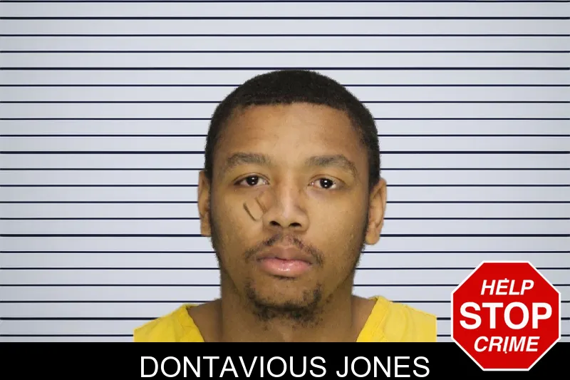 Dontavious Jones mugshot
