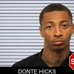 Donte Hicks mugshot