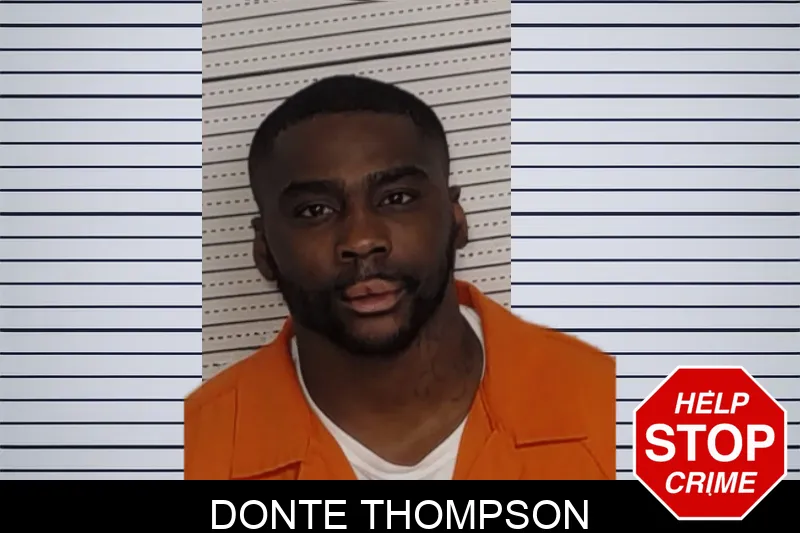 Donte Thompson mugshot
