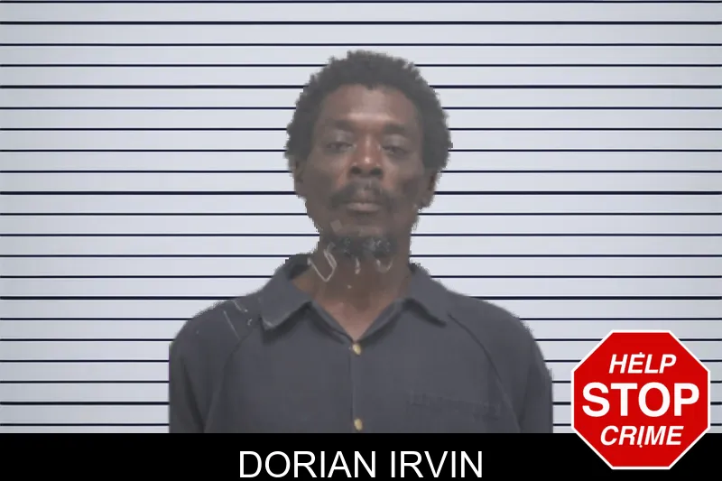 Dorian Irvin mugshot
