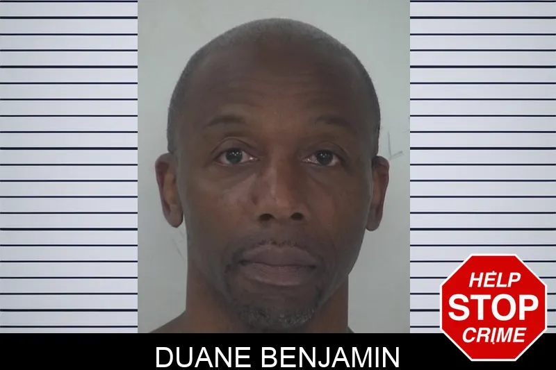 Duane Benjamin mugshot
