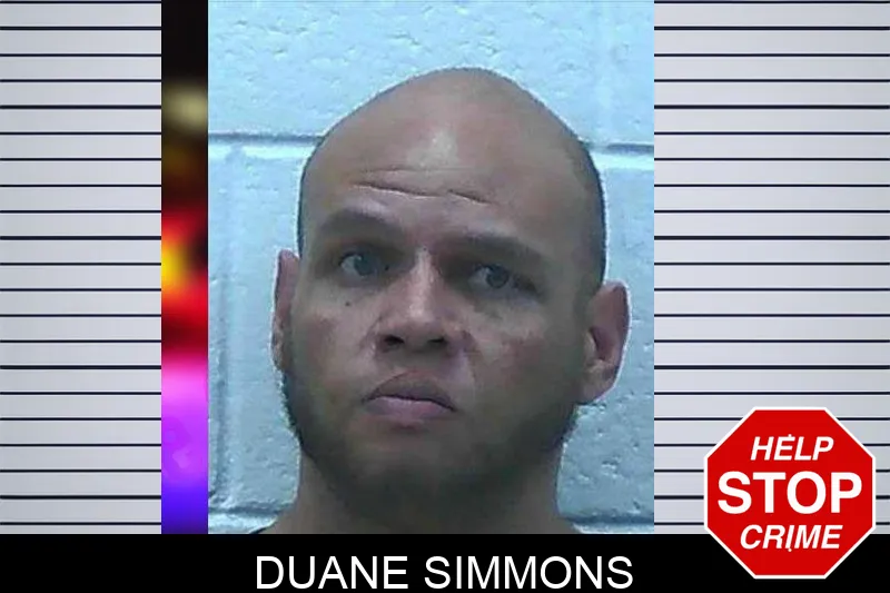 Duane Simmons mugshot – Jackson County , Georgia Duane Simmons mugshot