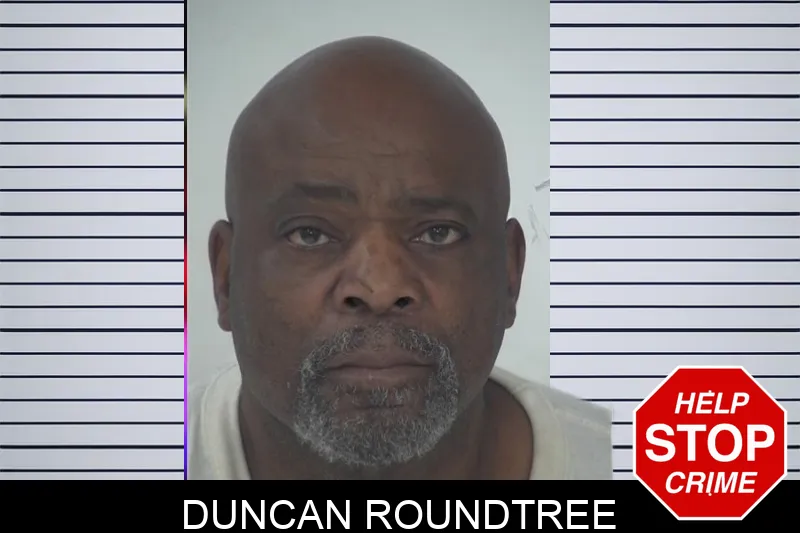 Duncan Roundtree mugshot