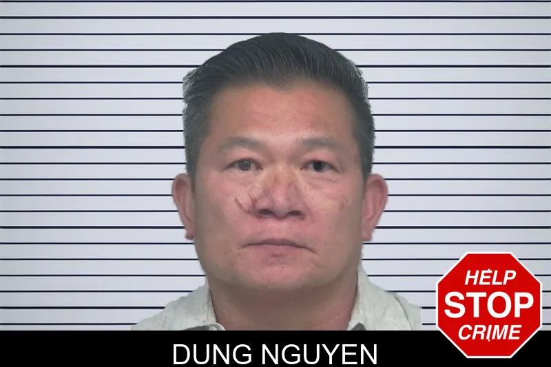 Dung Nguyen mugshot