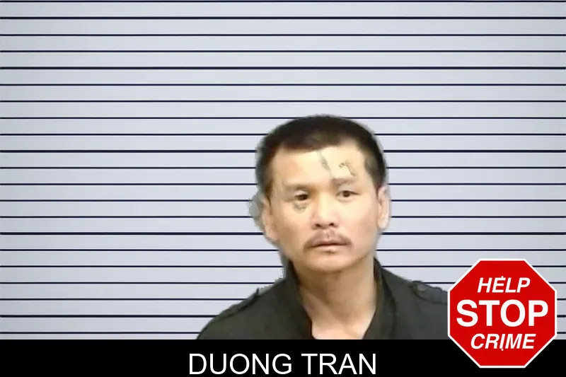 Duong Tran mugshot