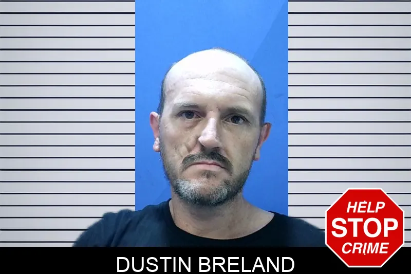 Dustin Breland mugshot