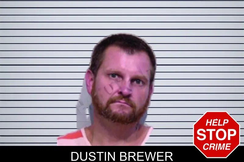 Dustin Brewer mugshot