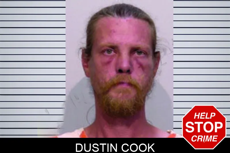 Dustin Cook mugshot