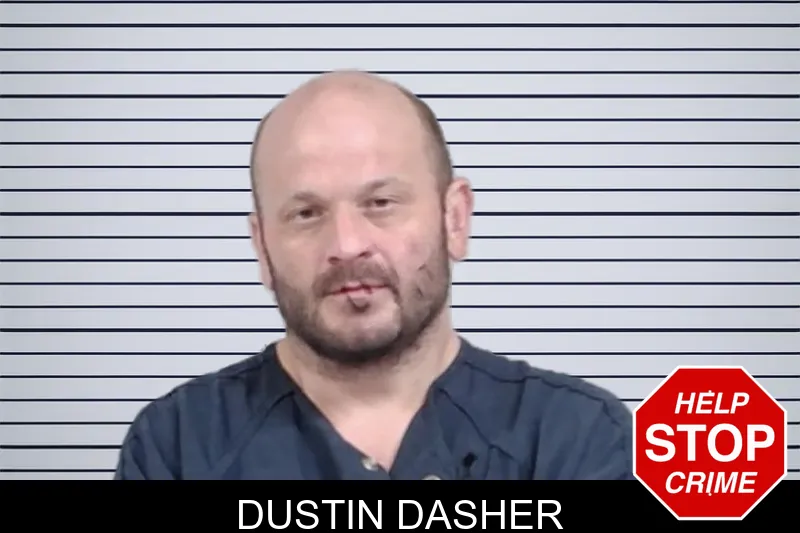 Dustin Dasher mugshot