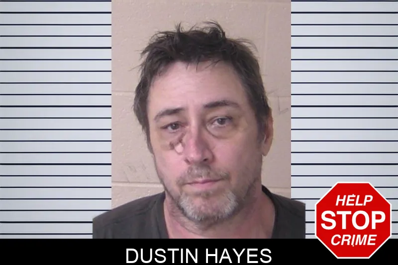 Dustin Hayes mugshot