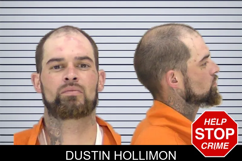 Dustin Hollimon mugshot