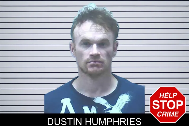 Dustin Humphries mugshot