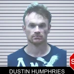 Dustin Humphries mugshot