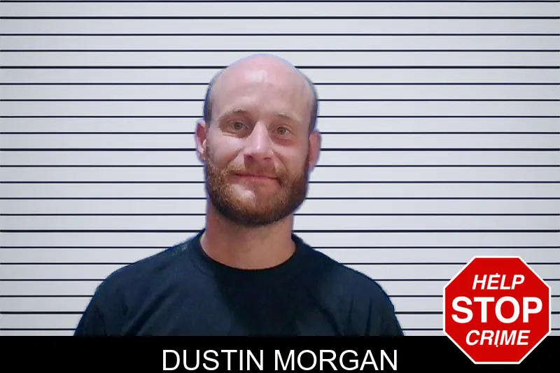 Dustin Morgan mugshot