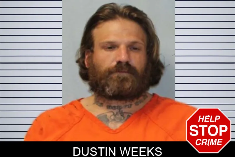 Dustin Weeks mugshot