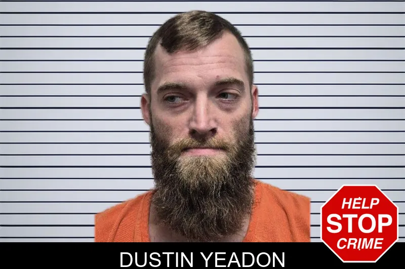Dustin Yeadon mugshot