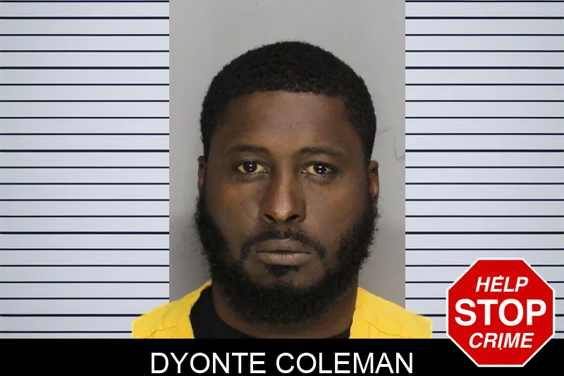 Dyonte Coleman mugshot