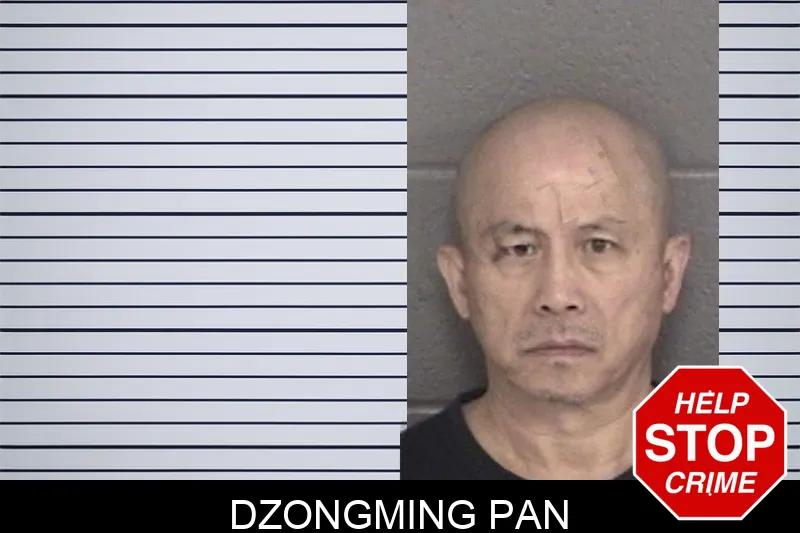 Dzongming Pan mugshot