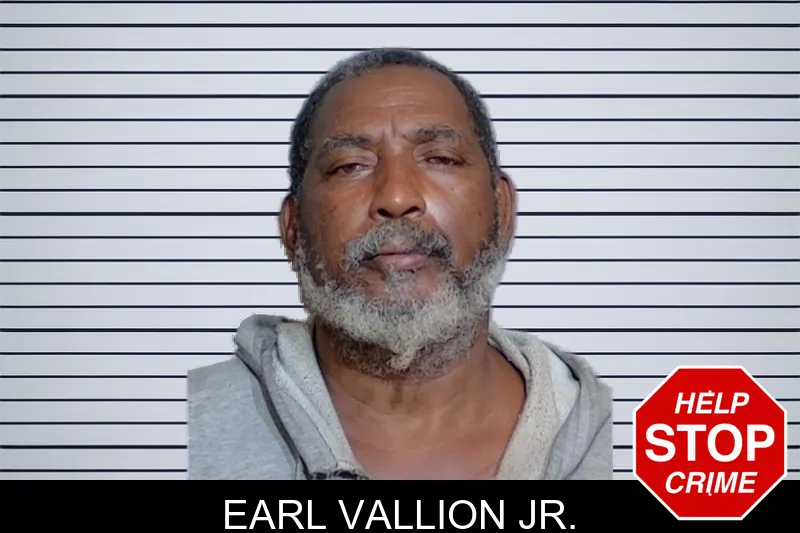 Earl Vallion Jr. mugshot