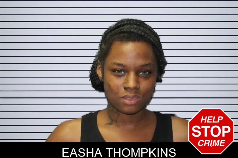 Easha Thompkins mugshot – Thomas County , Georgia Easha Thompkins mugshot