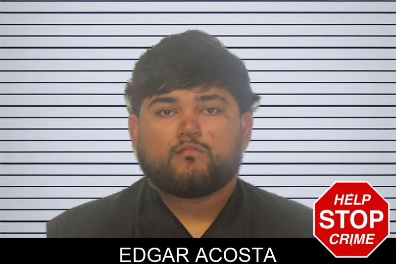 Edgar Acosta mugshot