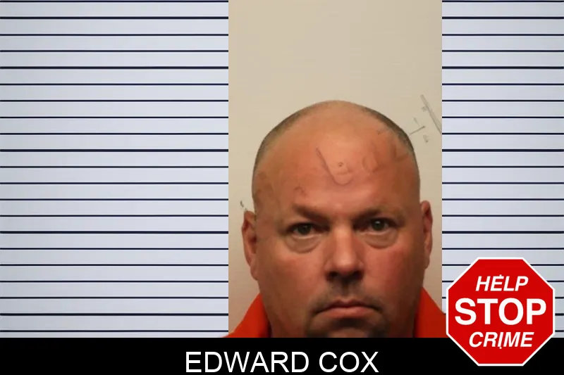 Edward Cox mugshot