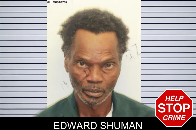 Edward Shuman mugshot