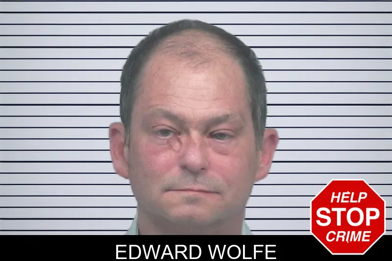 Edward Wolfe mugshot