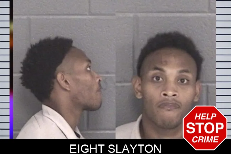 Eight Slayton mugshot