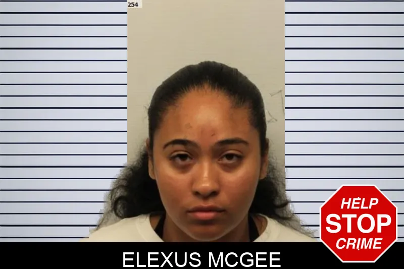 Elexus McGee mugshot