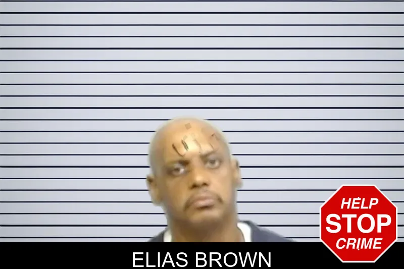 Elias Brown mugshot