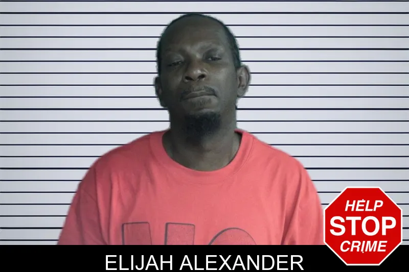 Elijah Alexander mugshot