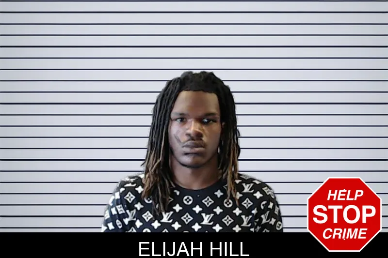 Elijah Hill mugshot